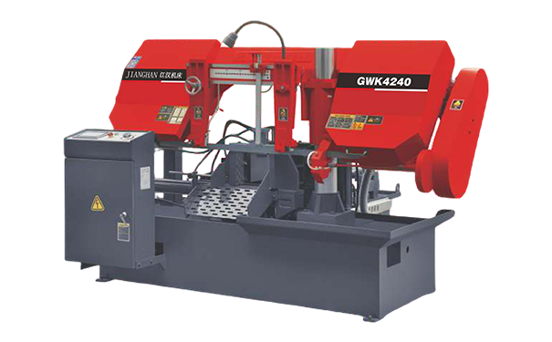 蕲春GWK4240数控双柱卧式带锯床