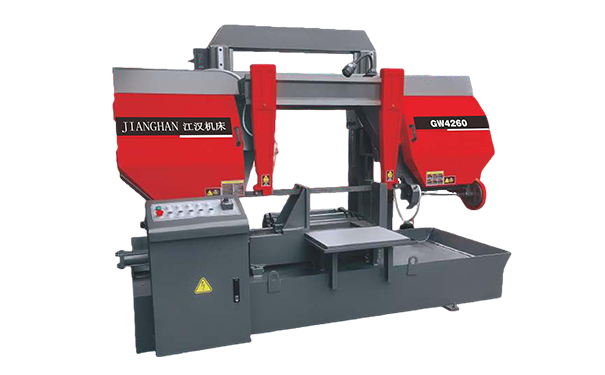 蕲春GW4260双柱龙门卧式带锯床