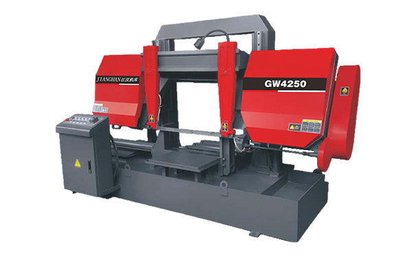 蕲春GW4250双柱龙门卧式带锯床