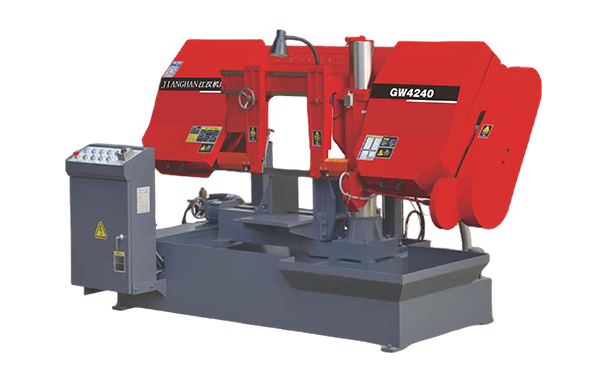 蕲春GW4240双柱卧式带锯床
